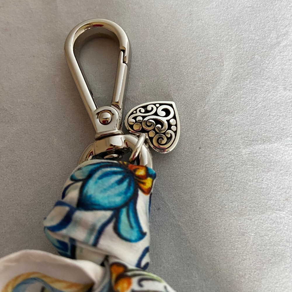Brighton Scarf Purse Fob With Charm - Picture 3 of 3